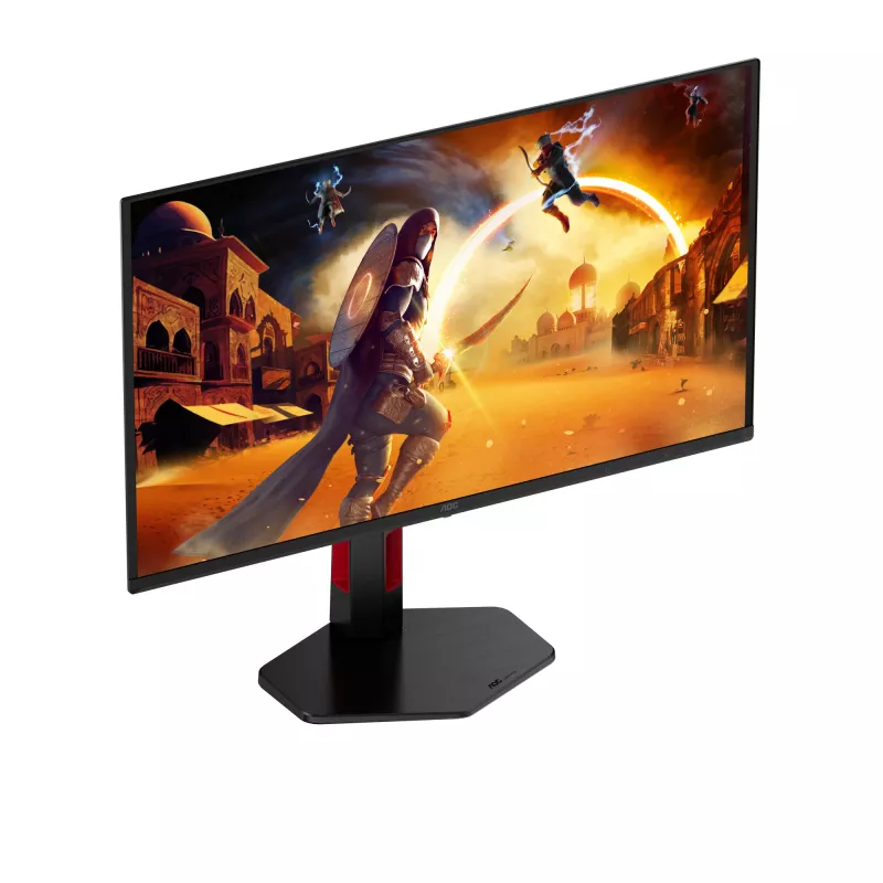 AOC G4 Q27G4ZDR computermonitor 67,3 cm (26,5 inch) 2560 x 1440 pixel Quad HD QD-OLED zwart, rood