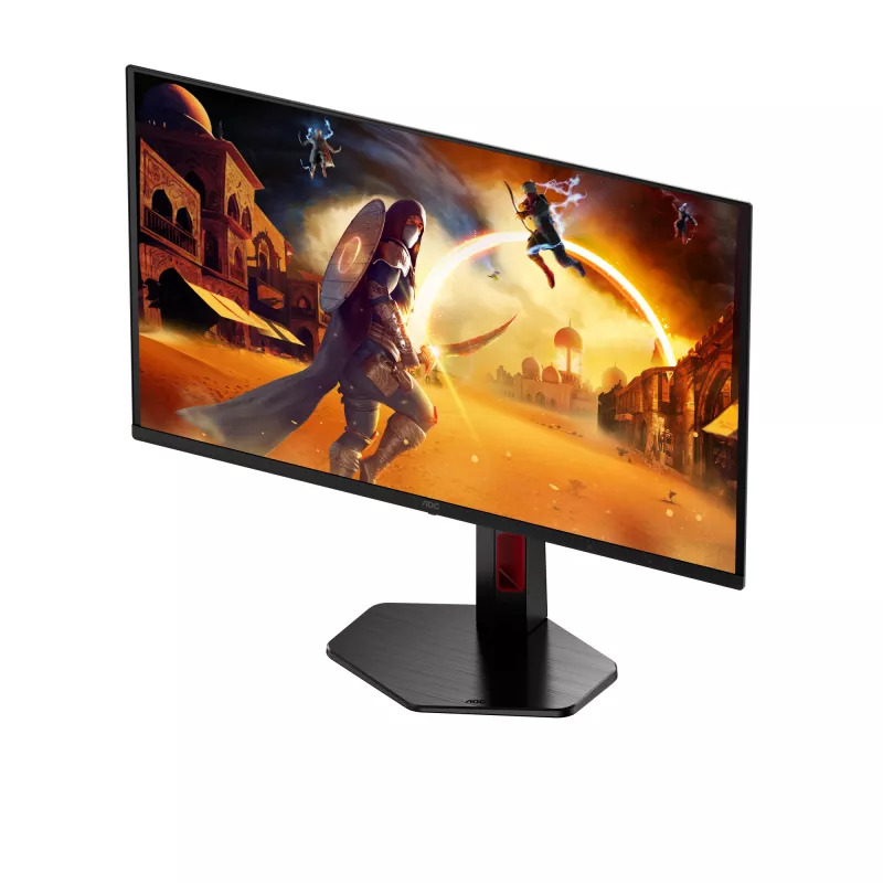 AOC G4 Q27G4ZDR computermonitor 67,3 cm (26,5 inch) 2560 x 1440 pixel Quad HD QD-OLED zwart, rood