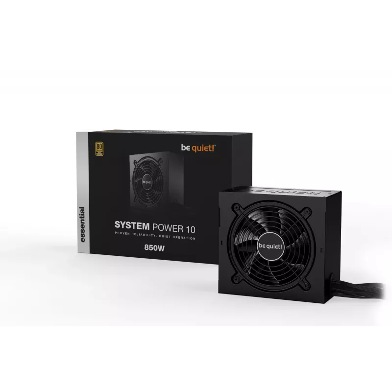 be quiet! System Power 10 voeding 850 W 20+4 pin ATX ATX zwart