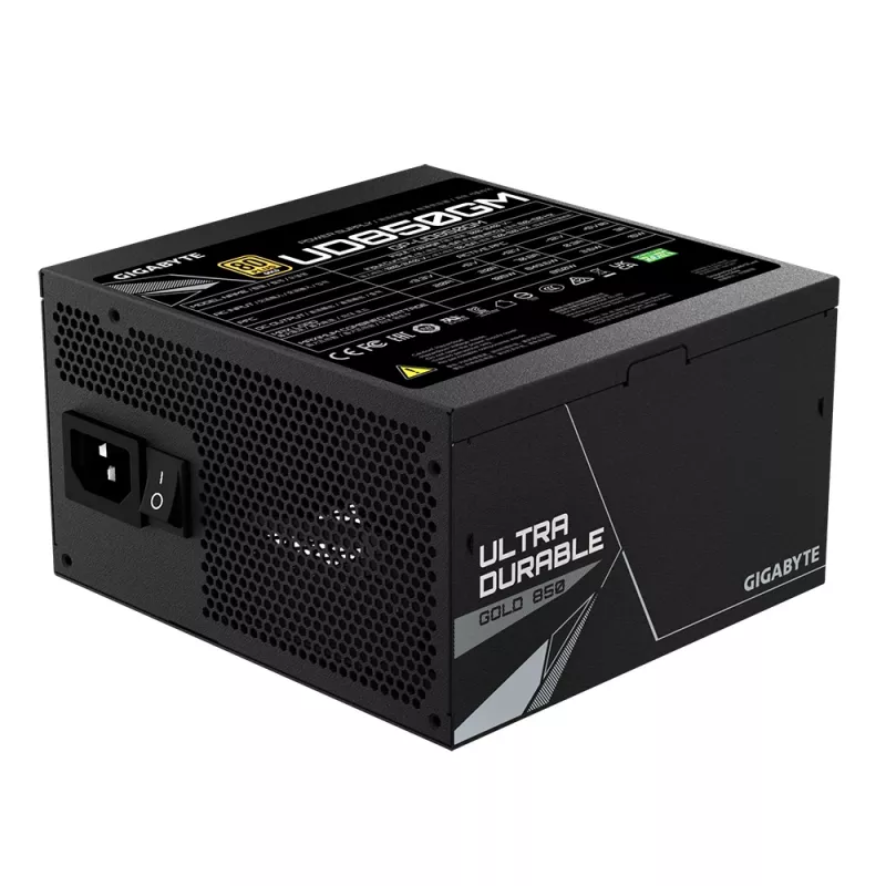 GIGABYTE UD850GM voeding 850 W 20+4 pin ATX ATX zwart
