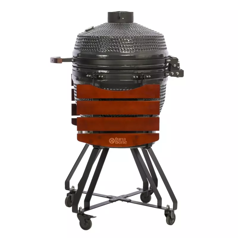 TunaBone Kamado Pro 22 inch grill, maat M, donkergrijs