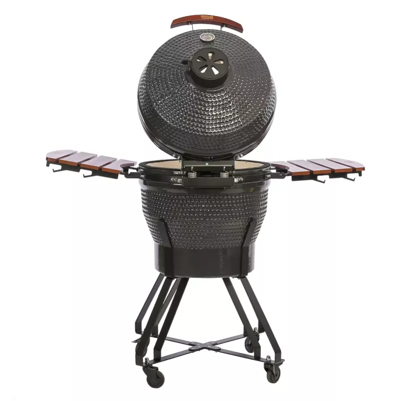 TunaBone Kamado Pro 22 inch grill, maat M, donkergrijs