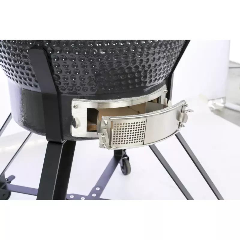 TunaBone Kamado Pro 22 inch grill, maat M, donkergrijs