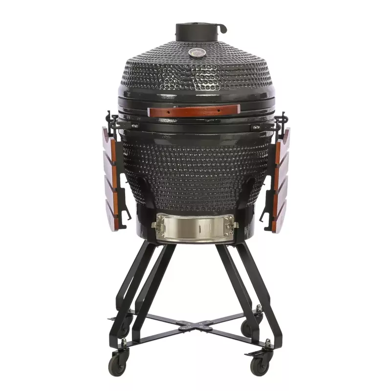 TunaBone Kamado Pro 22 inch grill, maat M, donkergrijs