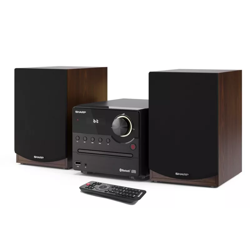 Sharp XL-B512(BR) home-audiosysteem micro-audioset 45 W bruin