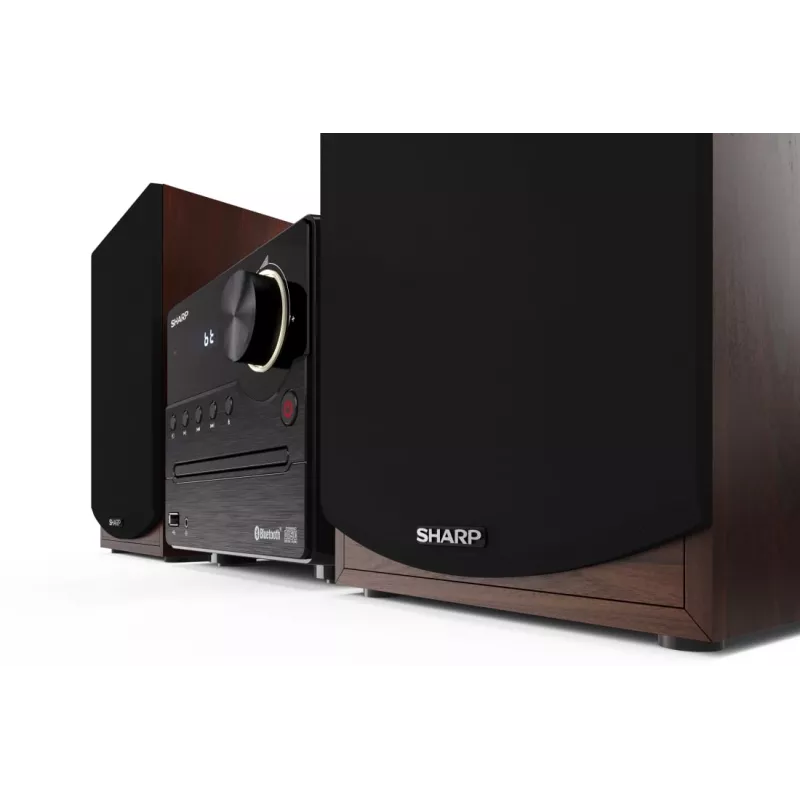 Sharp XL-B512(BR) home-audiosysteem micro-audioset 45 W bruin