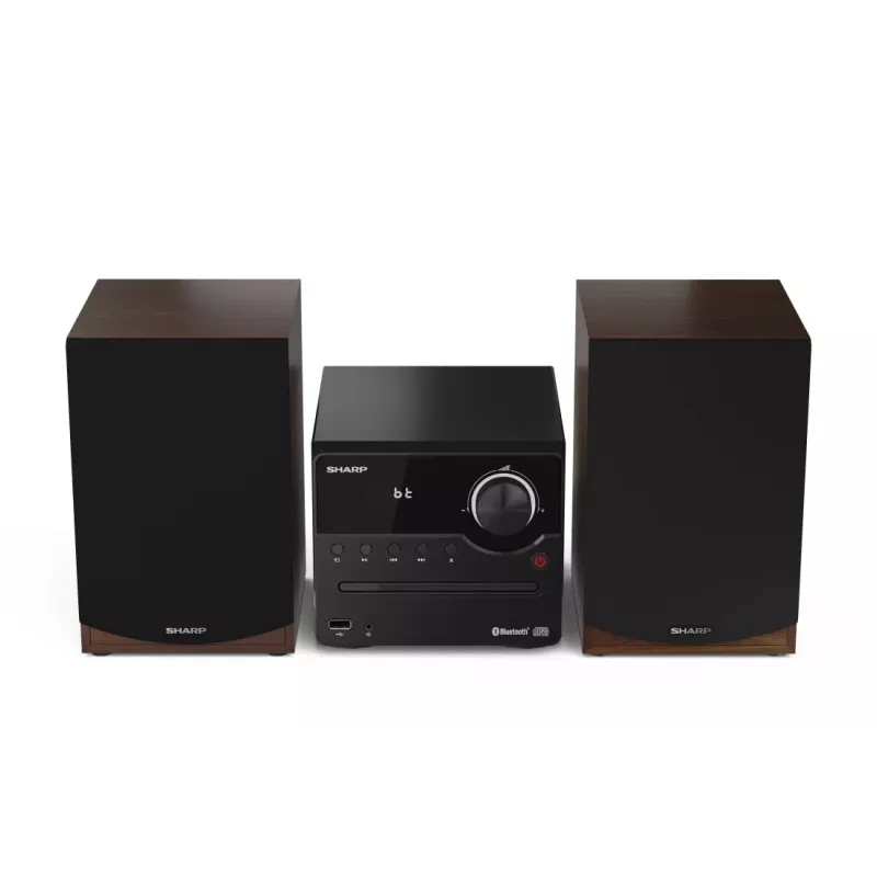 Sharp XL-B512(BR) home-audiosysteem micro-audioset 45 W bruin