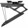 Plafondsteun voor tv, elektrisch, MACLEAN MC-490, voor 32–75 inch tv's, gemotoriseerde kanteling en draaiing