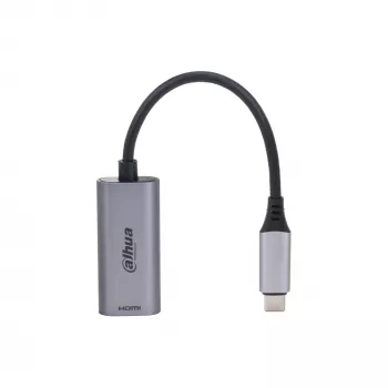 Dahua Technology USB 3.1 Type-C-naar-HDMI-adapter, USB Type-C, HDMI Type A (standaard), stekker, stekker, recht, recht