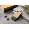 Smartphonehoesje hout voor iPhone X/XS — Bambuswald zwart