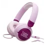 Headset JBL Junior 320 bedraad, on-ear, hoofdband, supra-aural, 20–20000 Hz, 116,8 g, paars