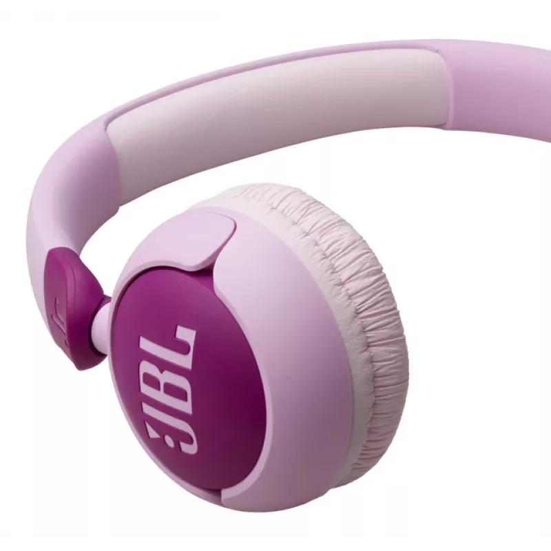 Headset JBL Junior 320 bedraad, on-ear, hoofdband, supra-aural, 20–20000 Hz, 116,8 g, paars