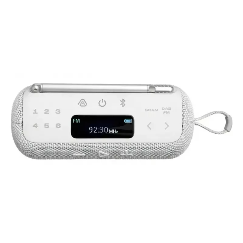 JBL Tuner 3 draagbare DAB/FM-radio, wit