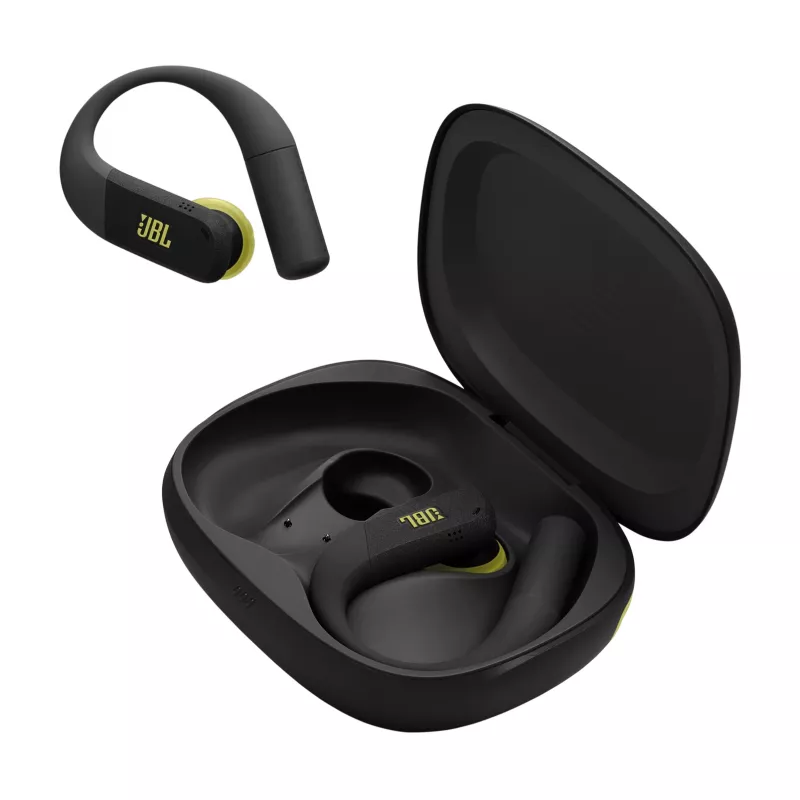 JBL Endurance Peak 4 True Wireless sportoordopjes, zwart/limoen