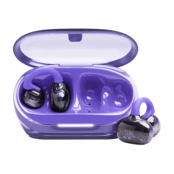JBL Soundgear Clips headset True Wireless Stereo (TWS) ear-hook gesprekken/muziek Bluetooth paars