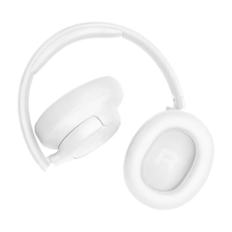 Headset JBL Tune 730BT draadloos Bluetooth supra-aural wit, 20–20000 Hz, 218.2 g