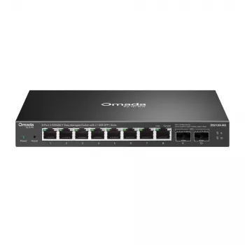 Managed 2,5G Ethernet-switch TP-Link ES210X-M2 — 8x 2,5G (100/1000/2500), 80 Gbit/s, desktop-/wandmontage