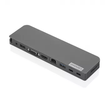 Lenovo USB-C Mini Dock kabel USB 3.2 Gen 1 (3.1 Gen 1) Type-C grijs