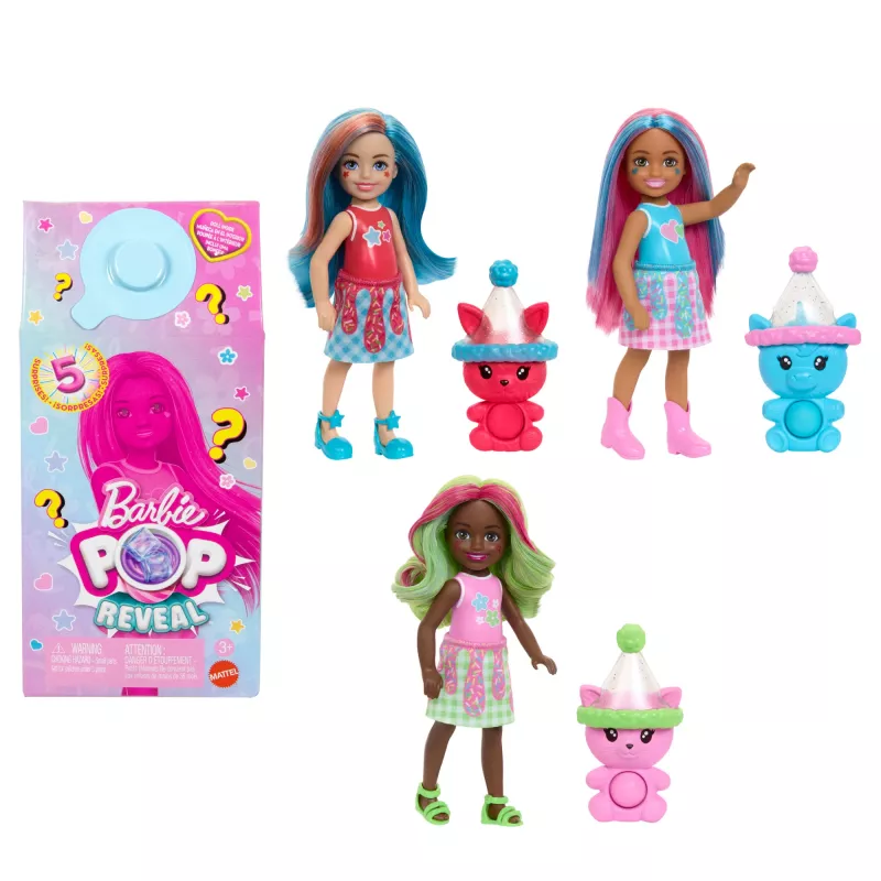 Modepop Mattel Barbie Pop Reveal JCN90 Meerkleurig