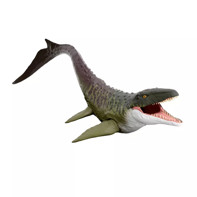 Jurassic World Rebirth Super Colossal Mosasaurus actiefiguur, dinosaurus speelgoed