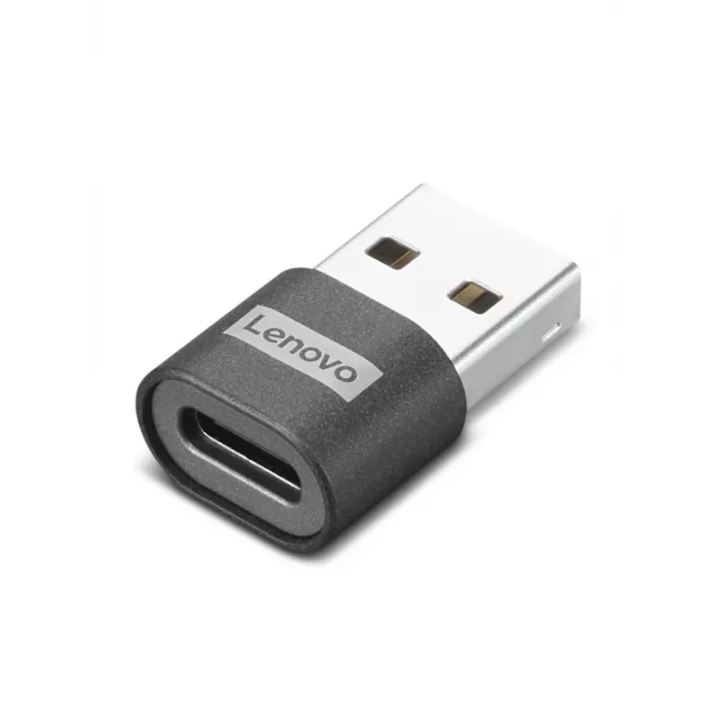 Lenovo 4X91C99226 kabel-adapter USB-C USB-A zwart