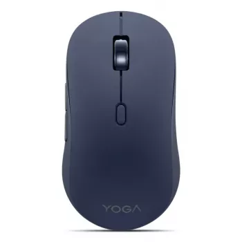 Draadloze ambidextreuze optische Bluetooth-muis Lenovo Yoga – 4000 DPI, 8 knoppen, blauw