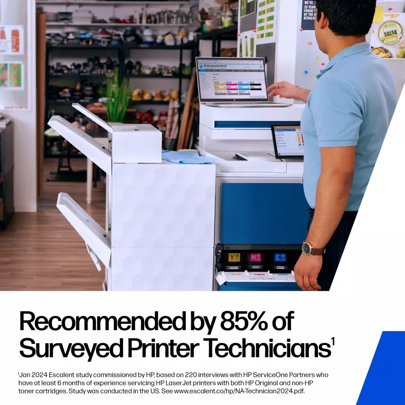 HP LaserJet lade 2 rollerkit 527H2A 50g betrouwbare papierinvoer