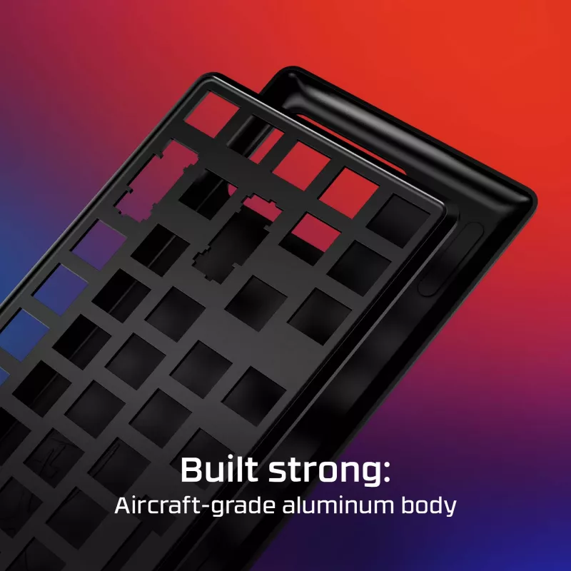HyperX Alloy Origins Core PBT HX Aqua – mechanisch gaming-toetsenbord