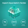 HyperX Alloy Origins Core PBT HX Aqua – mechanisch gaming-toetsenbord