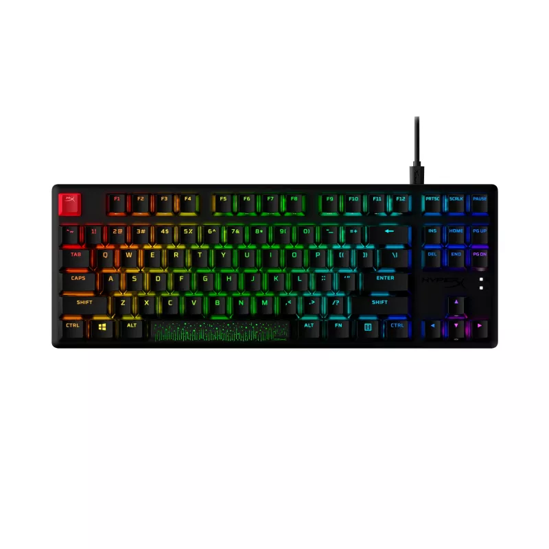 HyperX Alloy Origins Core PBT HX Aqua – mechanisch gaming-toetsenbord