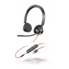 HP Poly Poly Blackwire 3325 USB-A headset, bedraad, kantoor/callcenter, 130 g, headset, zwart