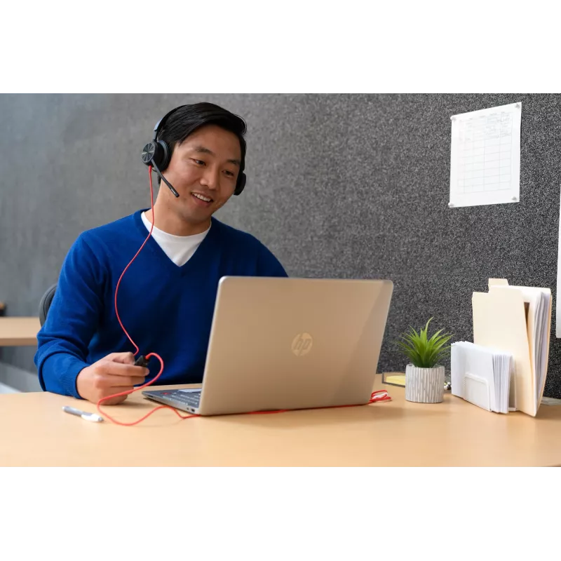 HP Poly Poly Blackwire 8225 Microsoft Teams Certified USB-C headset