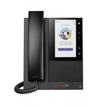 HP Poly CCX 505 Business Media Phone voor Microsoft Teams en PoE-geschikt