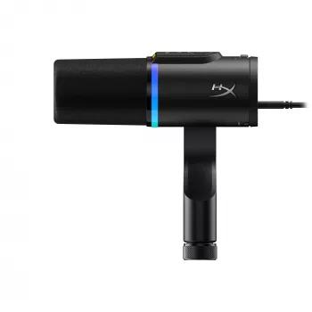 HyperX FlipCast – USB/XLR dynamische microfoon (zwart), dynamische microfoon, -10 dB, 20 - 20000 Hz, 0,05 %, 1 Ω, 192 kHz