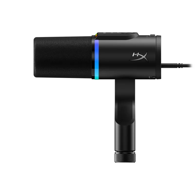 HyperX FlipCast – USB/XLR dynamische microfoon (zwart), dynamische microfoon, -10 dB, 20 - 20000 Hz, 0,05 %, 1 Ω, 192 kHz