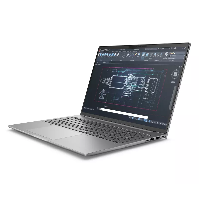 Mobiel workstation HP ZBook 8 G1i 16 inch Intel Core Ultra 7 32 GB 1 TB NVIDIA RTX 500 Windows 11 Pro
