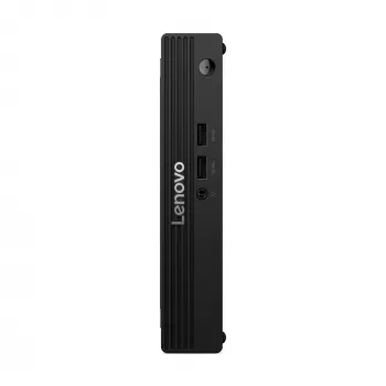 Mini-pc Lenovo V100q 13GG Tiny Intel N100, 8 GB DDR5 RAM, 256 GB SSD, Wi-Fi 6, Duits toetsenbord, zwart
