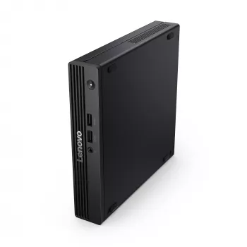 Mini-pc Lenovo V100q 13GG Tiny Intel N100, 8 GB DDR5 RAM, 256 GB SSD, Wi-Fi 6, Duits toetsenbord, zwart