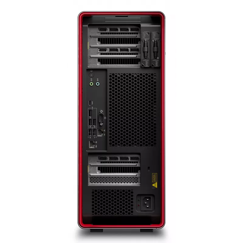 Workstation Lenovo ThinkStation P8 met AMD Threadripper PRO 9965WX, 128 GB DDR5-6400, 1 TB SSD, Windows 11 Pro, 1000W PSU