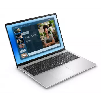 DELL DC16251 Intel Core 5 120U laptop 40,6 cm (16 inch) Full HD+ 16 GB DDR5-SDRAM 512 GB SSD Wi-Fi 6E (802.11ax) Windows 11 Pro platina, zilver