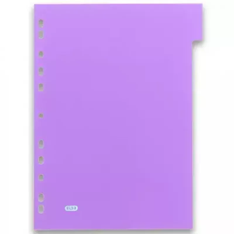 Tabblad Elba Oxford 400005445 — A4 polypropyleen (PP), gesorteerde kleuren, 6 stuks, 227×300 mm