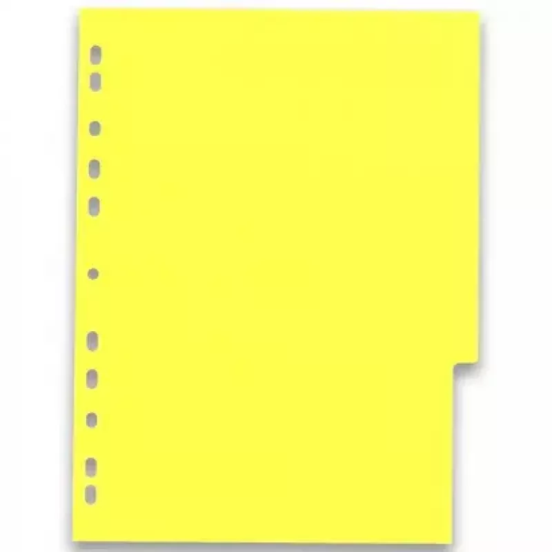Tabblad Elba Oxford 400005445 — A4 polypropyleen (PP), gesorteerde kleuren, 6 stuks, 227×300 mm