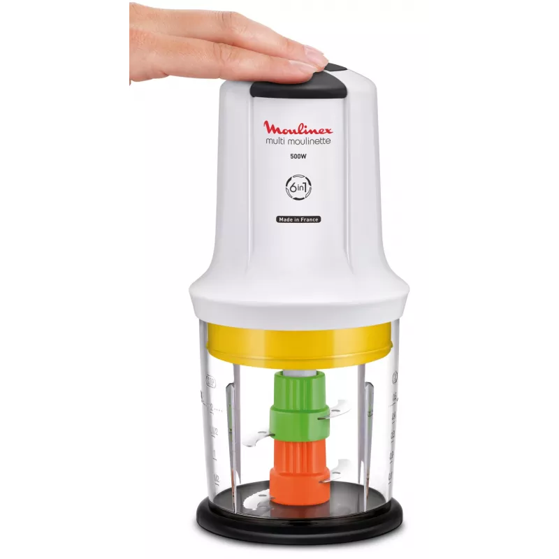 Elektrische hakmolen Moulinex AT7231 0,5 l 500 W wit