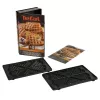 Tefal XA800612 hartvormige wafelplaten voor SW852 Sandwich Maker, zwart