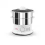 Tefal VC1451 stomer 2 manden vrijstaand 900 W wit, roestvrij staal