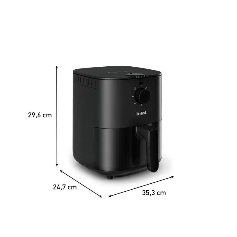 Tefal Easy Fry EY1308 Single 3,5 l vrijstaand 1030 W heteluchtfriteuse zwart