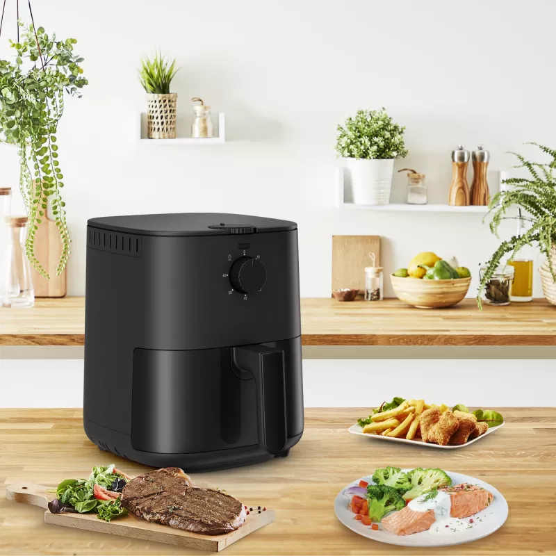Tefal Easy Fry EY1308 Single 3,5 l vrijstaand 1030 W heteluchtfriteuse zwart
