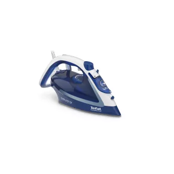 Tefal EasyGliss Plus FV5735 Strijkijzer Droog- & Stoomstrijkijzer Durilium-strijkzool 2500 W Blauw, Wit