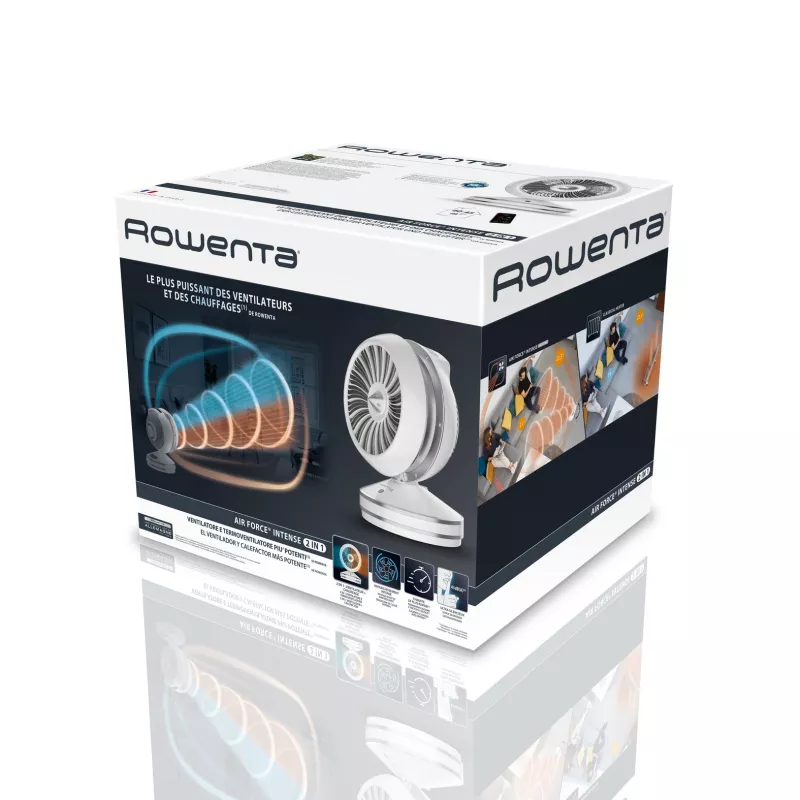 Rowenta HQ7152 Binnen Wit, Zilver Ventilator elektrische ruimteverwarmer