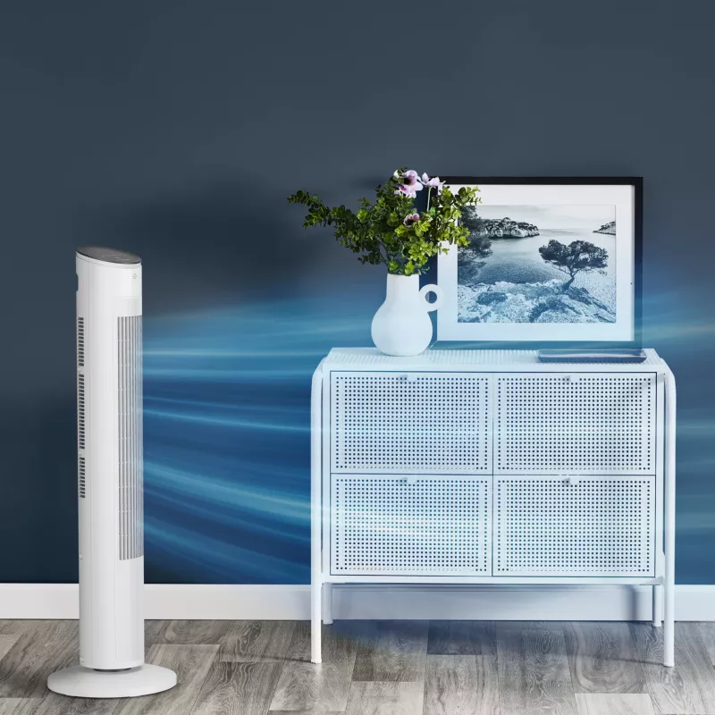 Huishoudelijke torenventilator Rowenta Eole VU6871 Wit 40W AC 220-240V